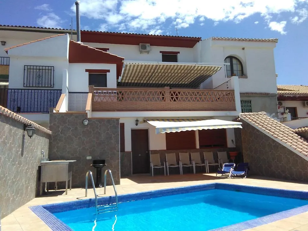 A 15' Granada, Piscina, Solarium, Futbolín, Casa Medina Güevéjar Villa 0*,